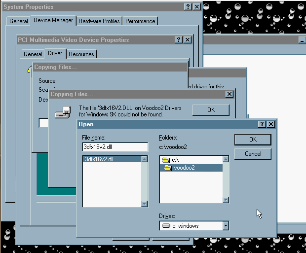 windows 95/98/se/me ram limitation patch